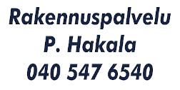 Rakennuspalvelu P. Hakala logo